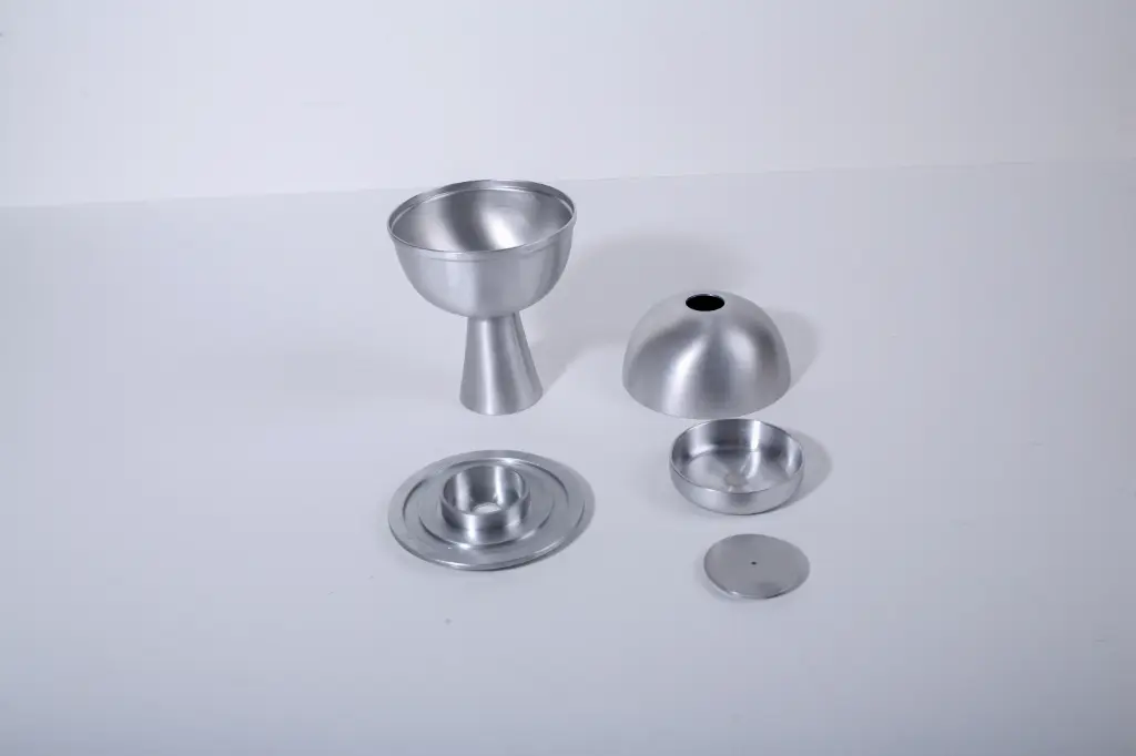 AUREA INCENSE BURNER - SILVER ALUMINIUM