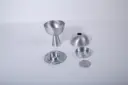 AUREA INCENSE BURNER - SILVER ALUMINIUM