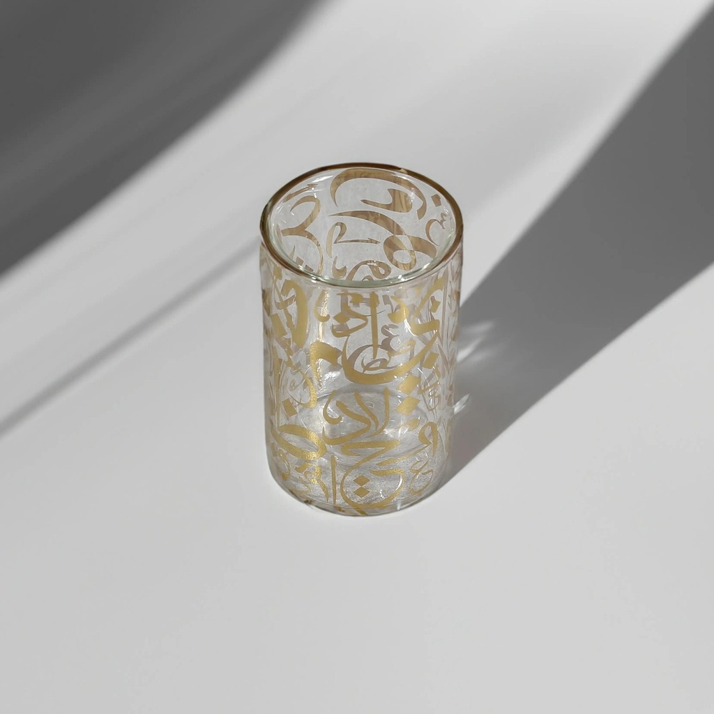 SINGLE CALLIGRAPHY TEA CUPS