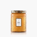 BALTIC AMBER LARGE GLASS JAR CANDLE