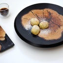RAISED SERVING PLATE
