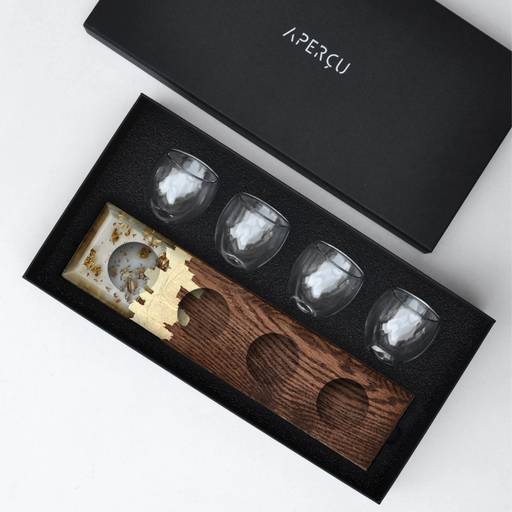 [AP054] ORIENTALE ESPRESSO FLIGHT (WOOD & RESIN)