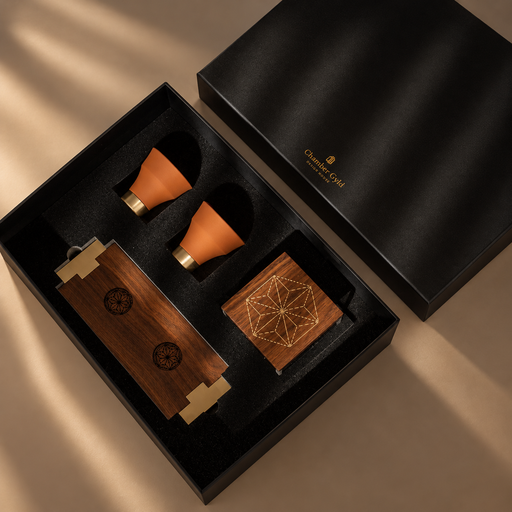 [CG-HD149] AUREA DUAL TRAY & SWEET BOX (10x10)