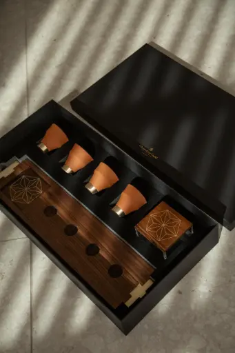 [CG-HD151] AUREA QUAD TRAY & SWEET BOX (10x10)